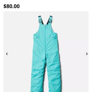 Columbia youth Snowslope II Bib